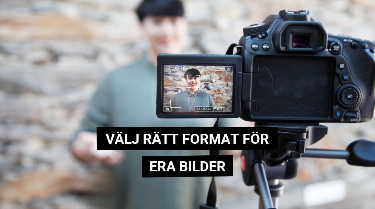 JPG, GIF, PNG, EPS, SVG… välj rätt bildformat